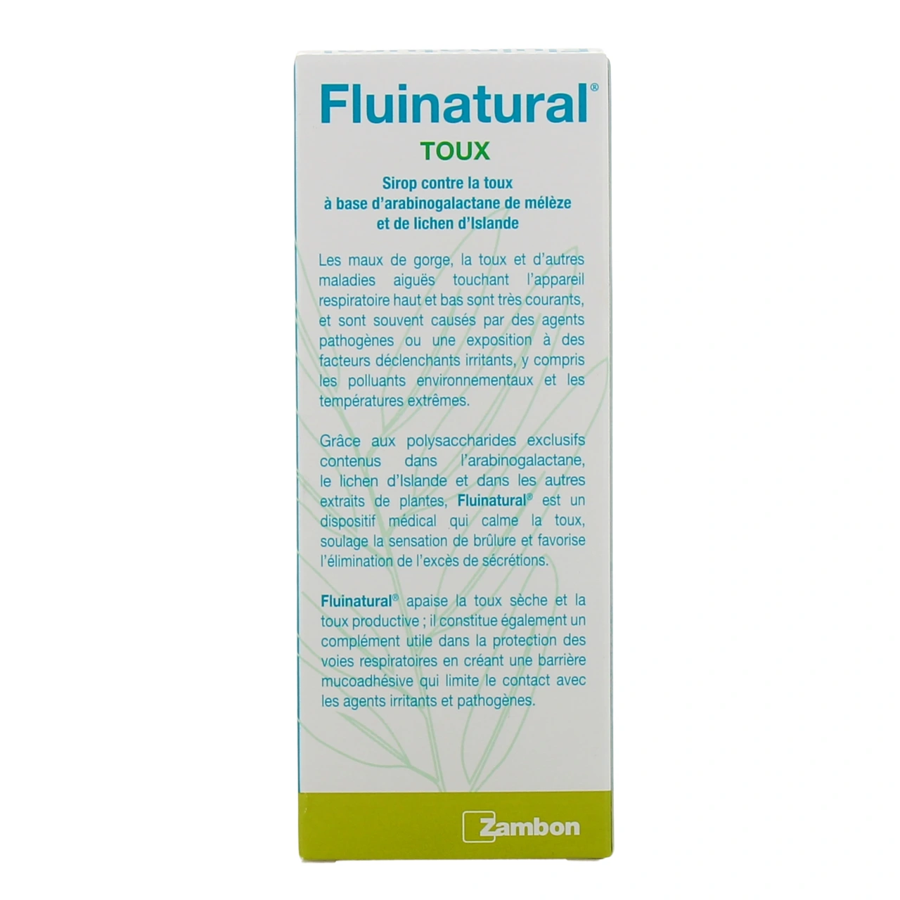 Fluinatural Sirop Toux - Vue 3