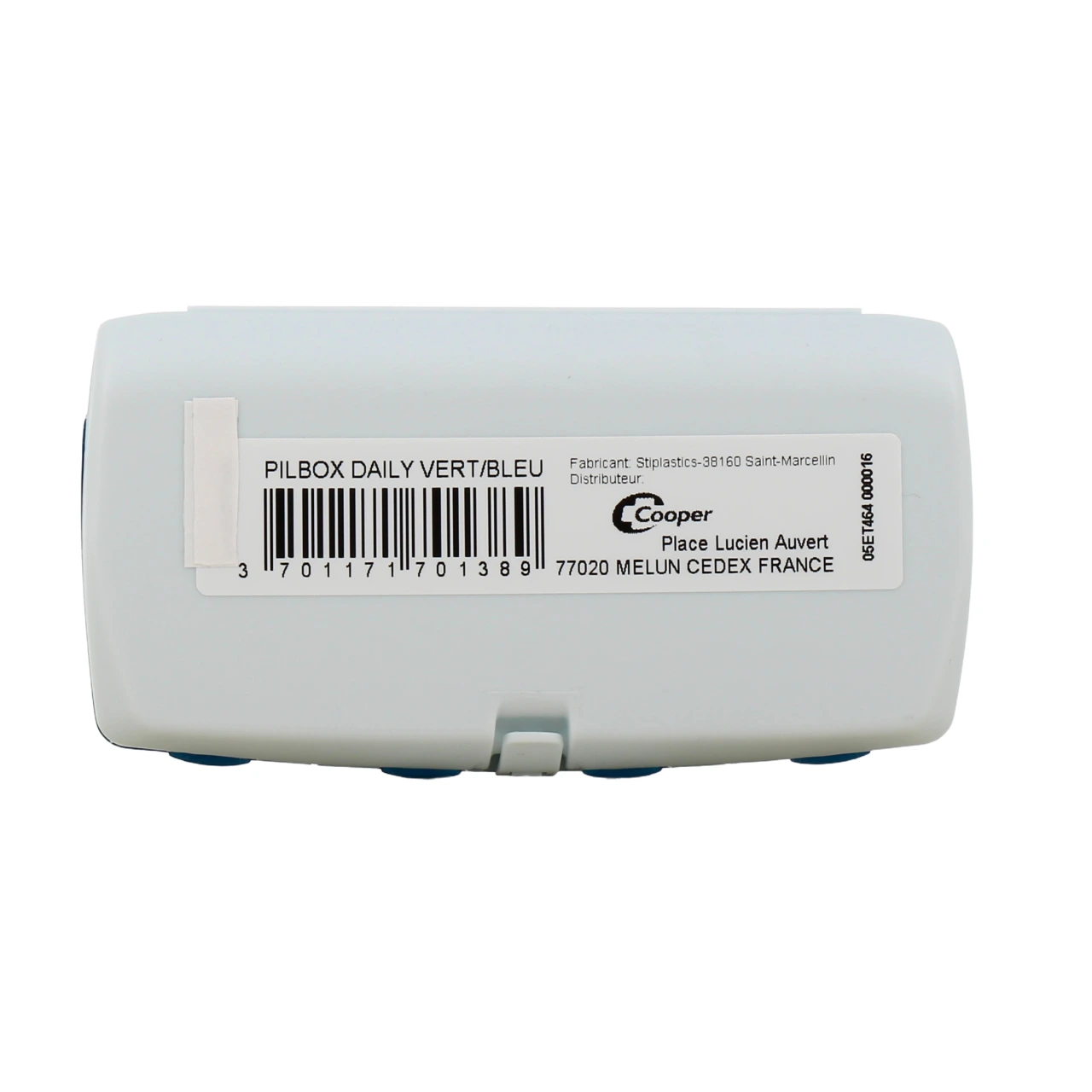 Pilbox Daily Pilulier Journalier - Vue 3