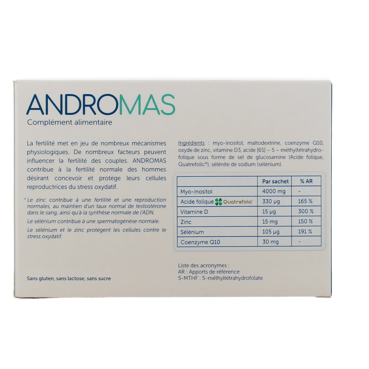 Andromas Fertilité Homme - Vue 3
