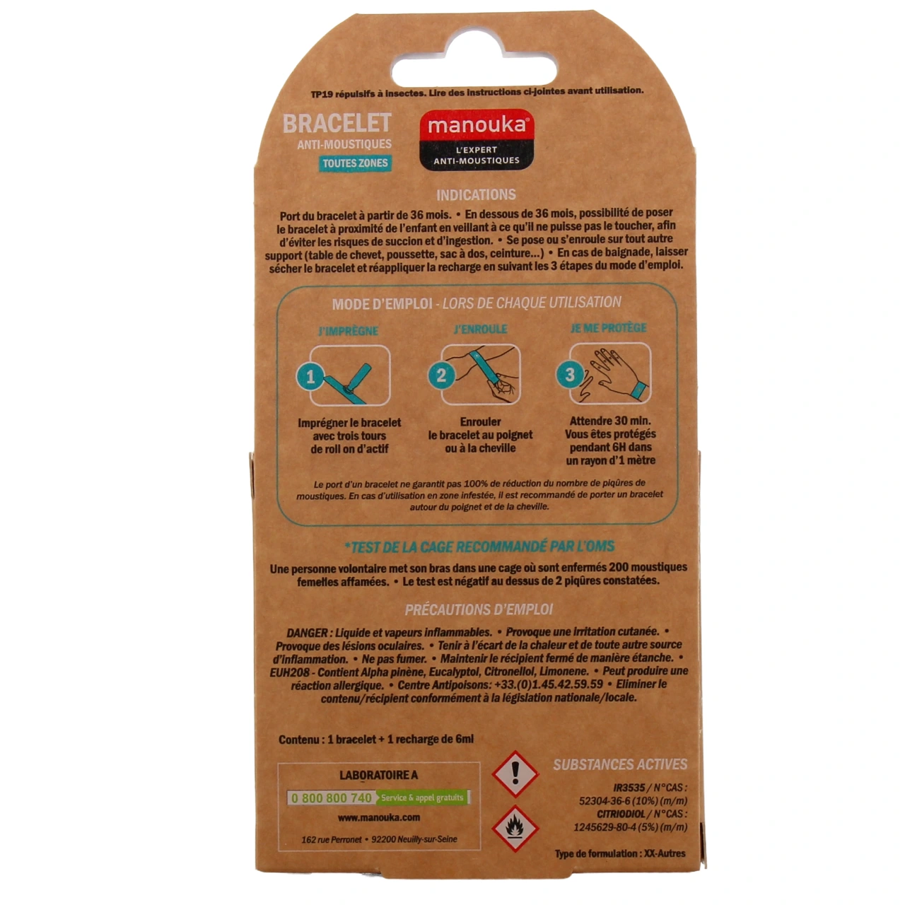 Manouka Bracelet Anti-Moustiques - Vue 15