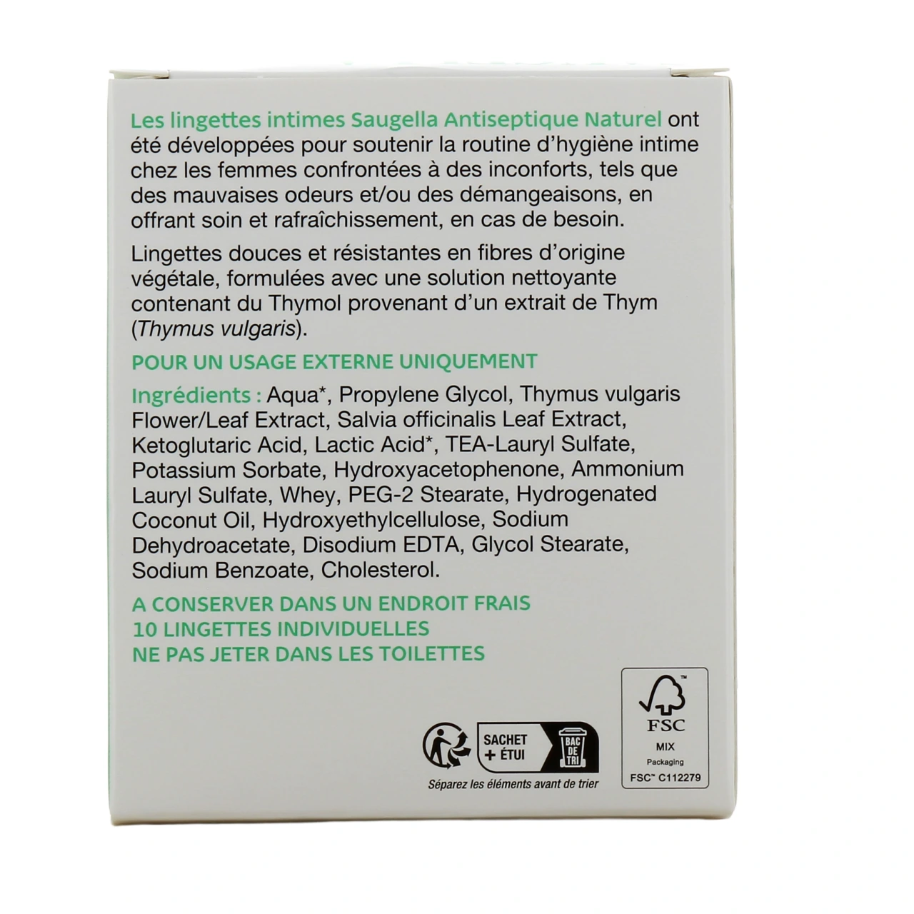 Saugella Antiseptique Naturel - Vue 10