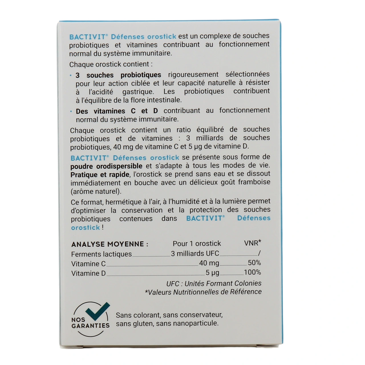 Bactivit Défenses - Vue 3