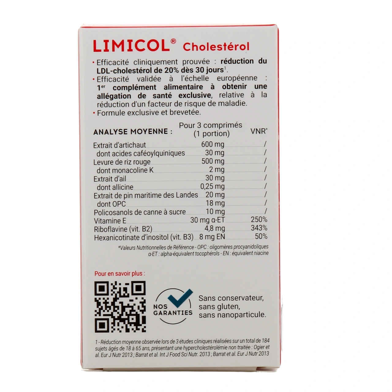 Limicol Cholestérol - Vue 3