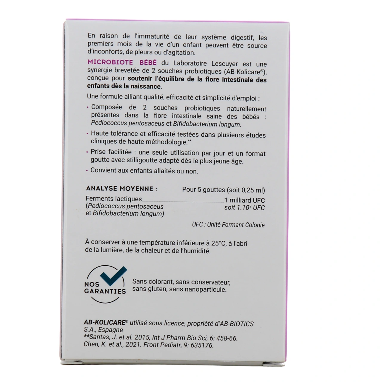 Lescuyer Microbiote Bébé - Vue 3