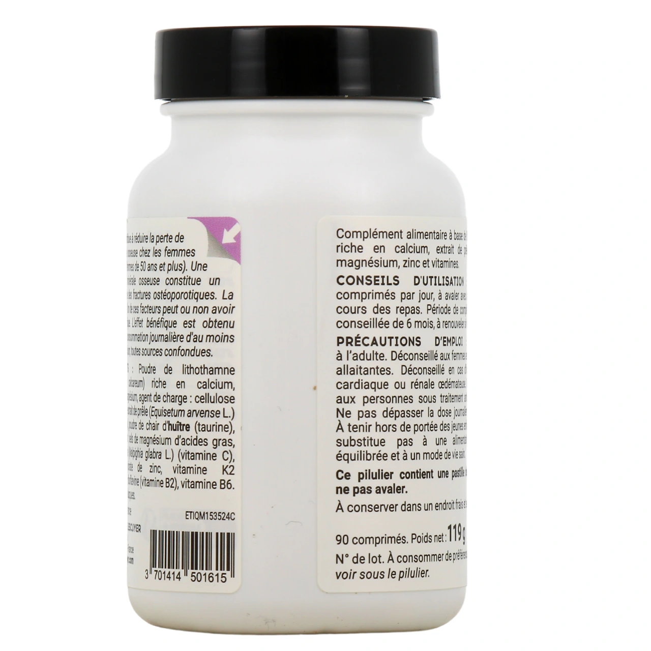 Harmoline Ostéo-Calcium - Vue 3