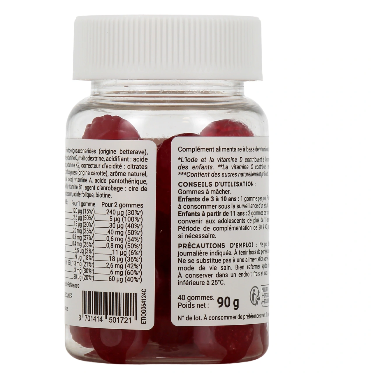 Lescuyer Multivitamines Enfant - Vue 3