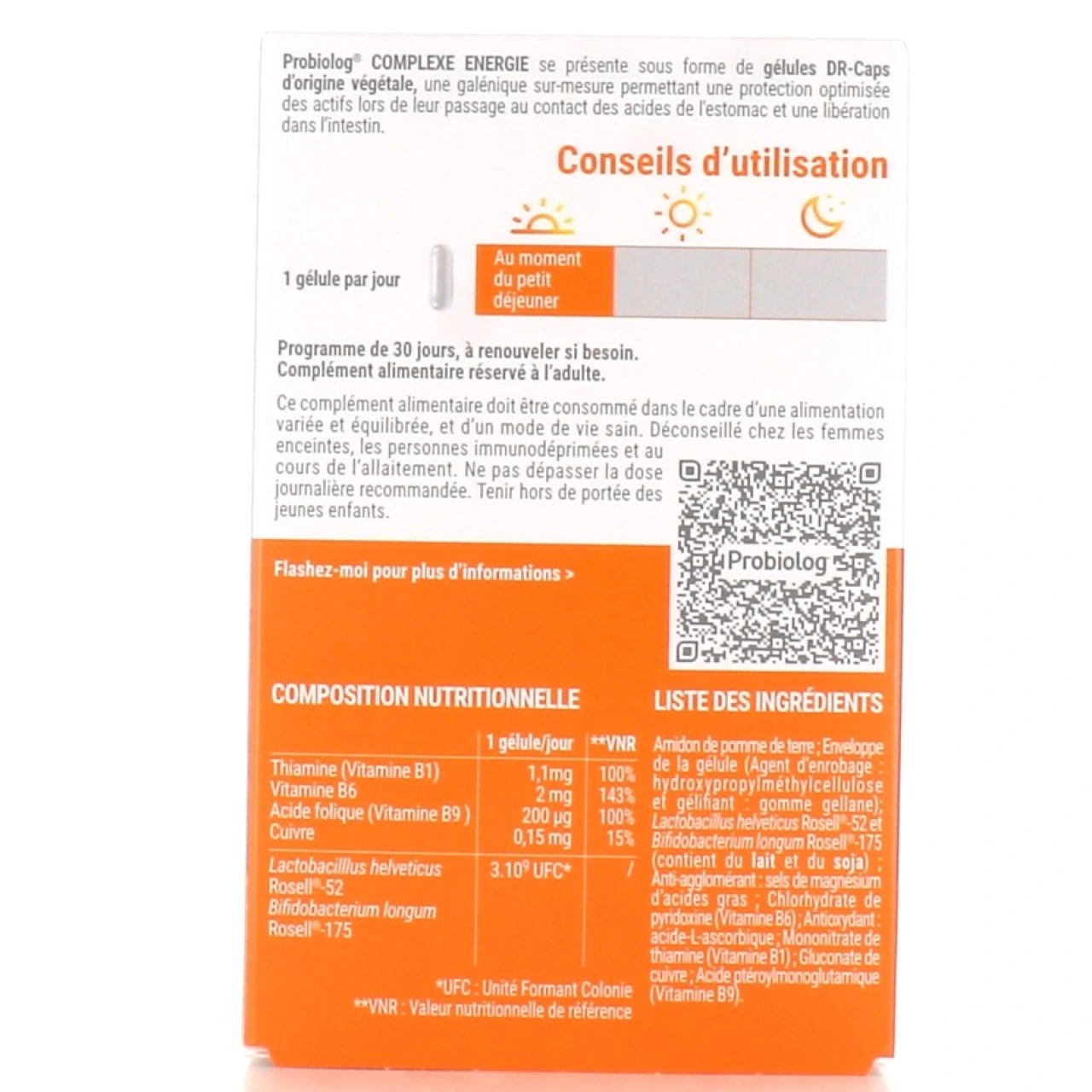 Probiolog Complexe Energie - Vue 2