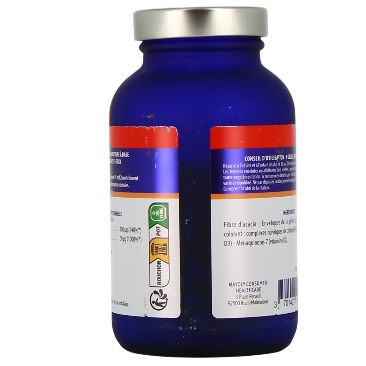 Kersiens Vitamines D3 + K2 - Vue 6