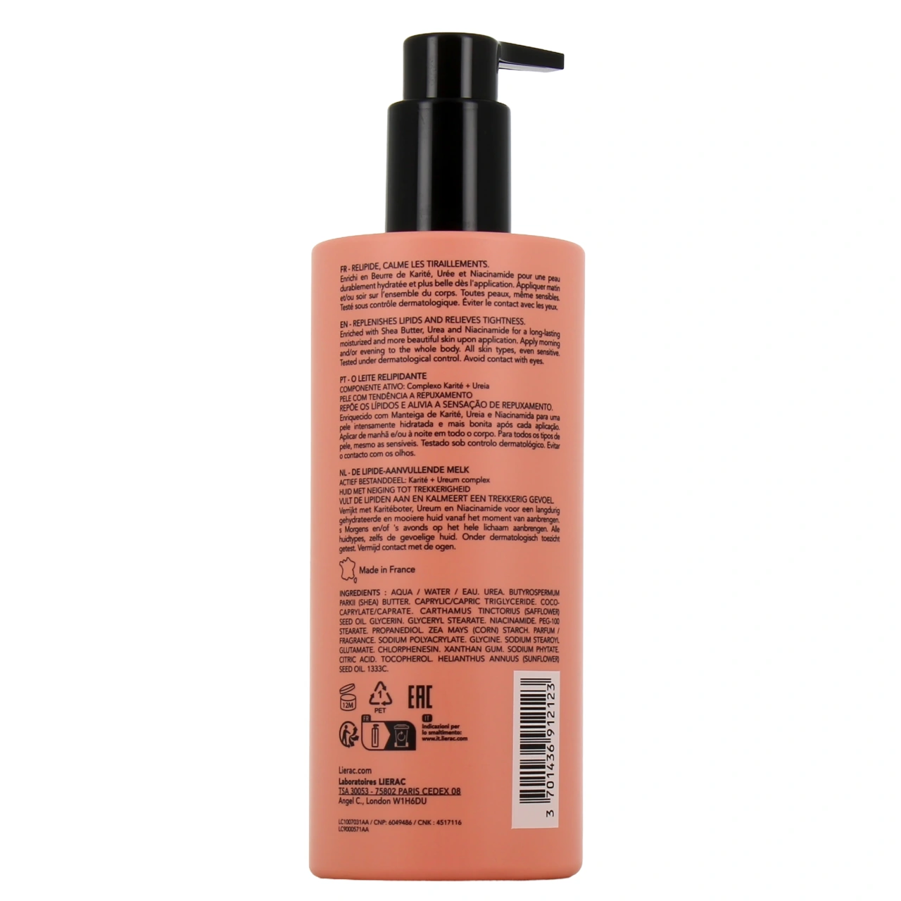 Lierac Body Nutri+ Lait Relipidant - Vue 3