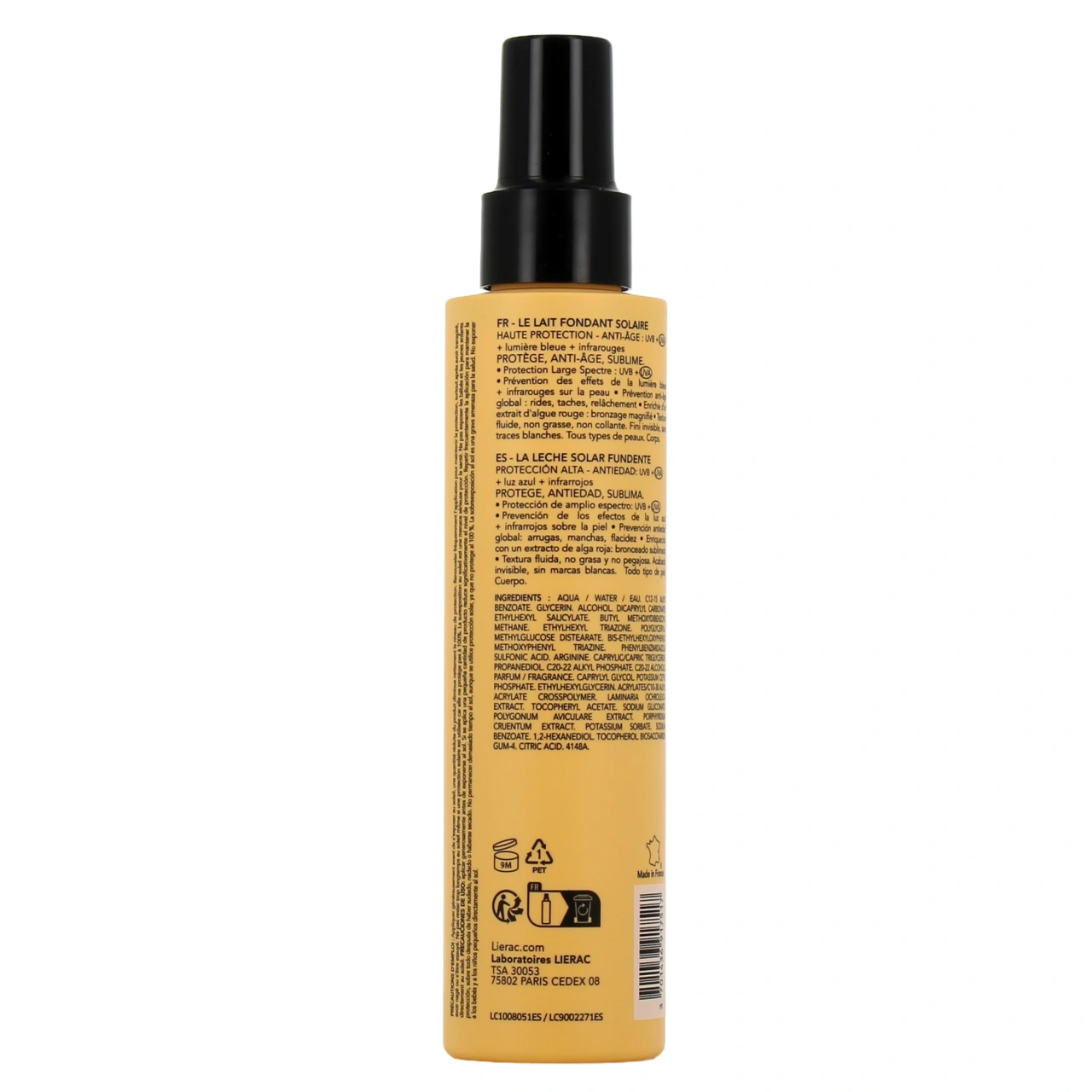 Lierac Sunissime Lait Protecteur Anti-Age Global SPF 30 - Vue 3