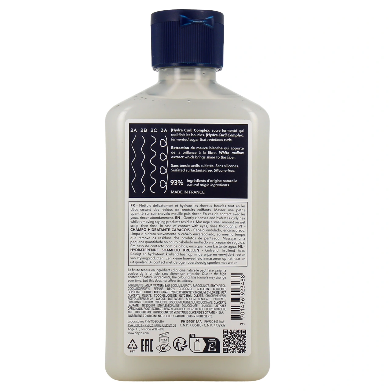 Phyto Boucles Shampooing Hydratation - Vue 3
