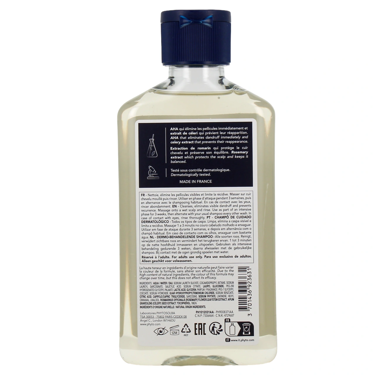 Phyto Anti-pellicules Shampooing Dermo-Traitant - Vue 3
