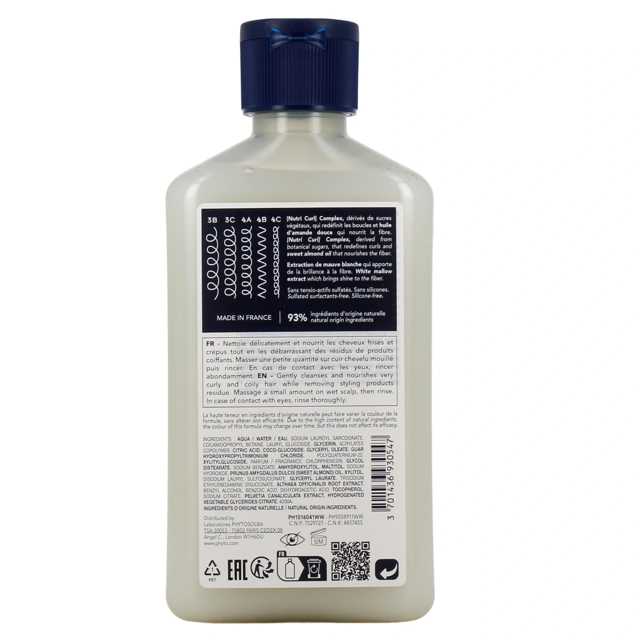 Phyto Boucles Intenses Shampooing Nutrition - Vue 4