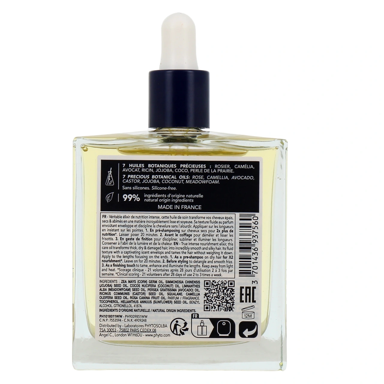 Phyto 7 Elixir Huile Disciplinante - Vue 3