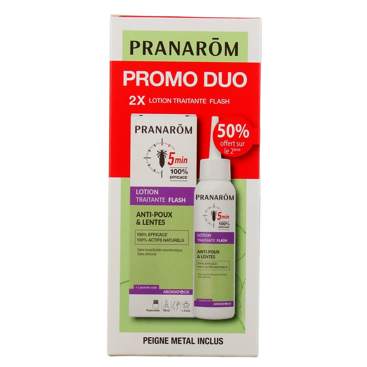 Pranarom Aromapoux Lotion Traitante Flash - Vue 3