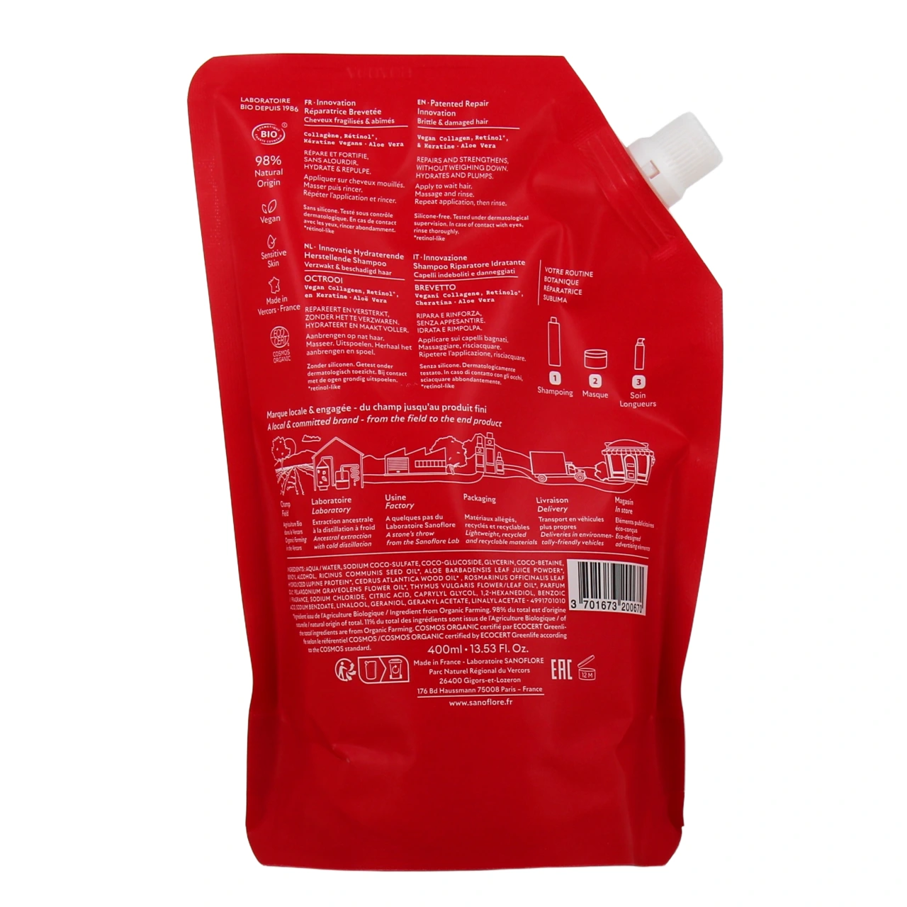 Sanoflore Sublima Shampoing - Vue 6