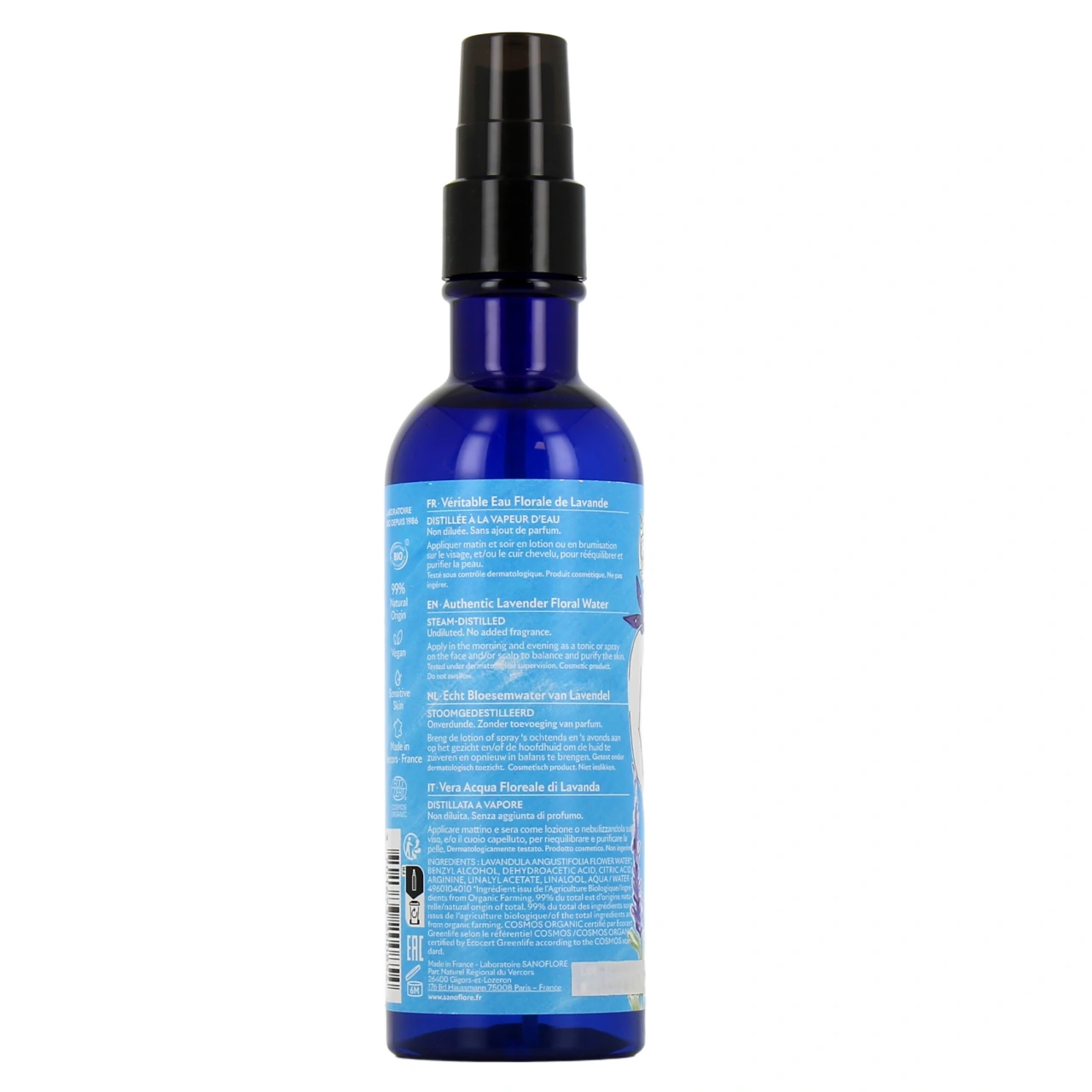 Sanoflore Véritable Eau Florale Lavande Fine Bio - Vue 5