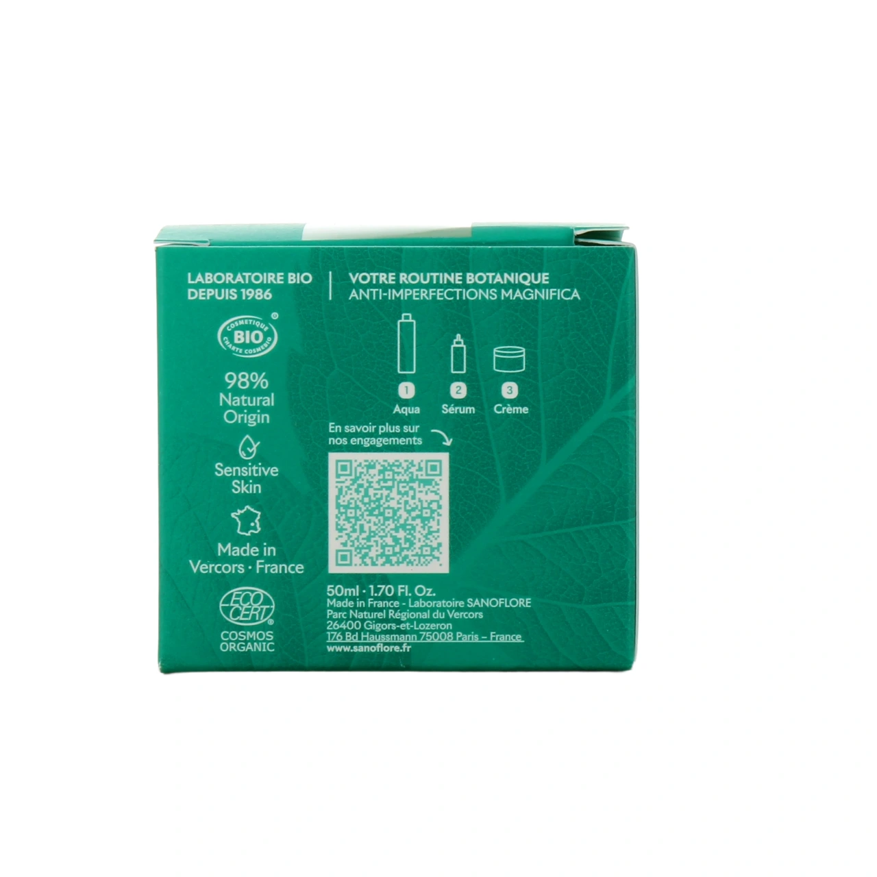 Sanoflore Magnifica Crème Nuit Anti-Imperfections - Vue 3
