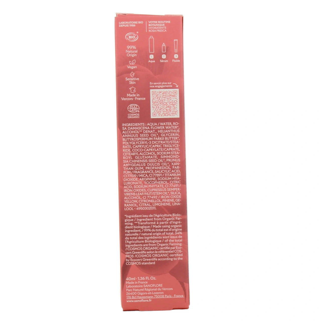 Sanoflore Rosa Fresca Soin Hydratation Intense - Vue 6