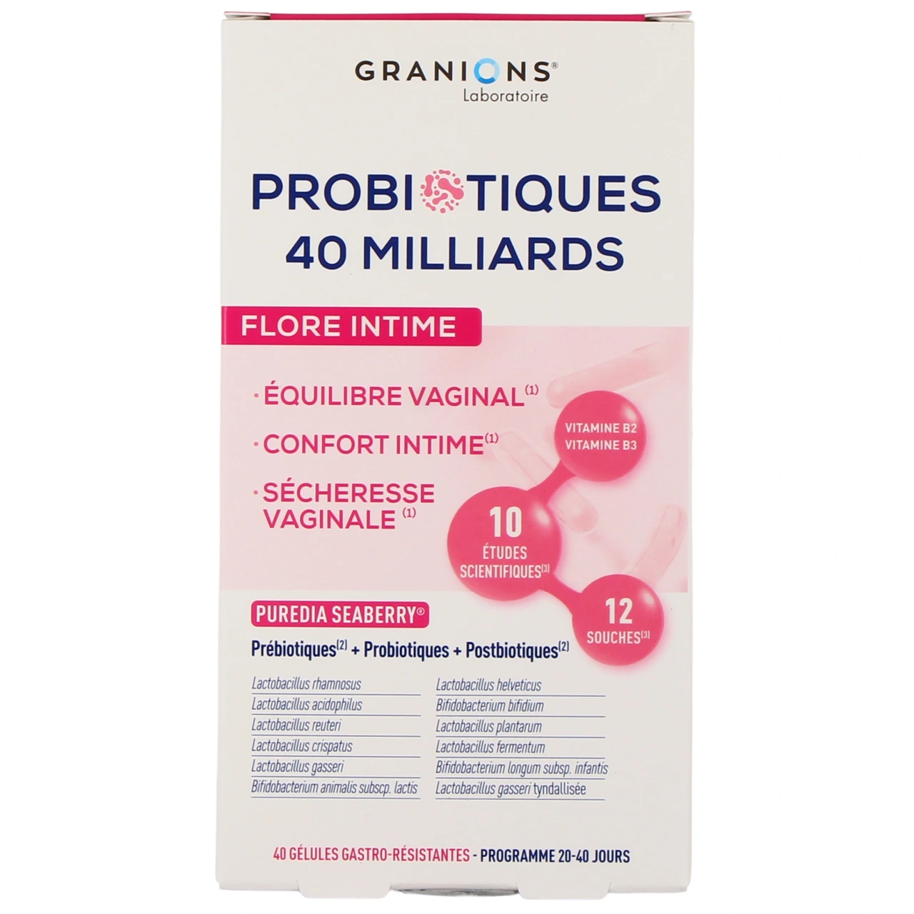 Granions Probiotiques Flore Intime - Vue 2