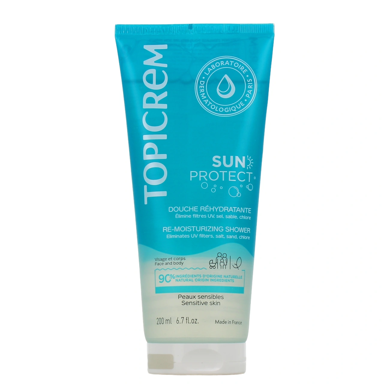 Topicrem Sun Protect Douche Réhydratante - Vue 2