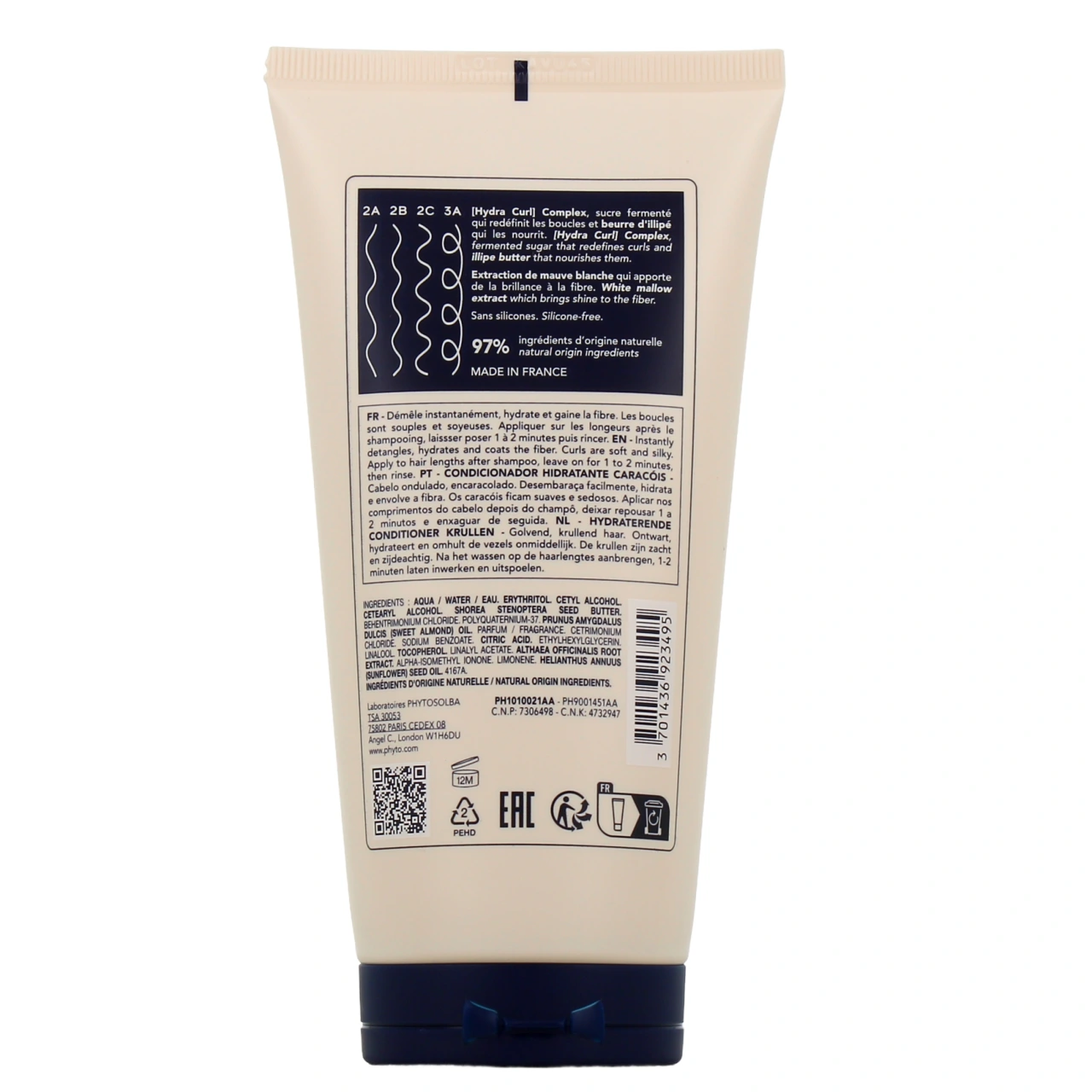 Phyto Boucles Après-Shampooing Hydratation - Vue 3