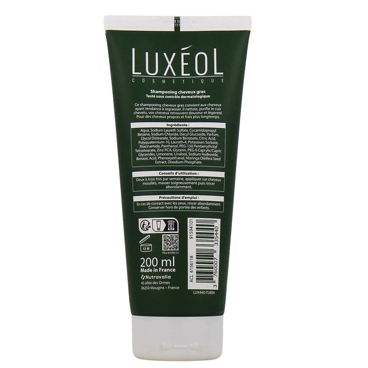 Luxéol Shampooing Cheveux Gras - Vue 3