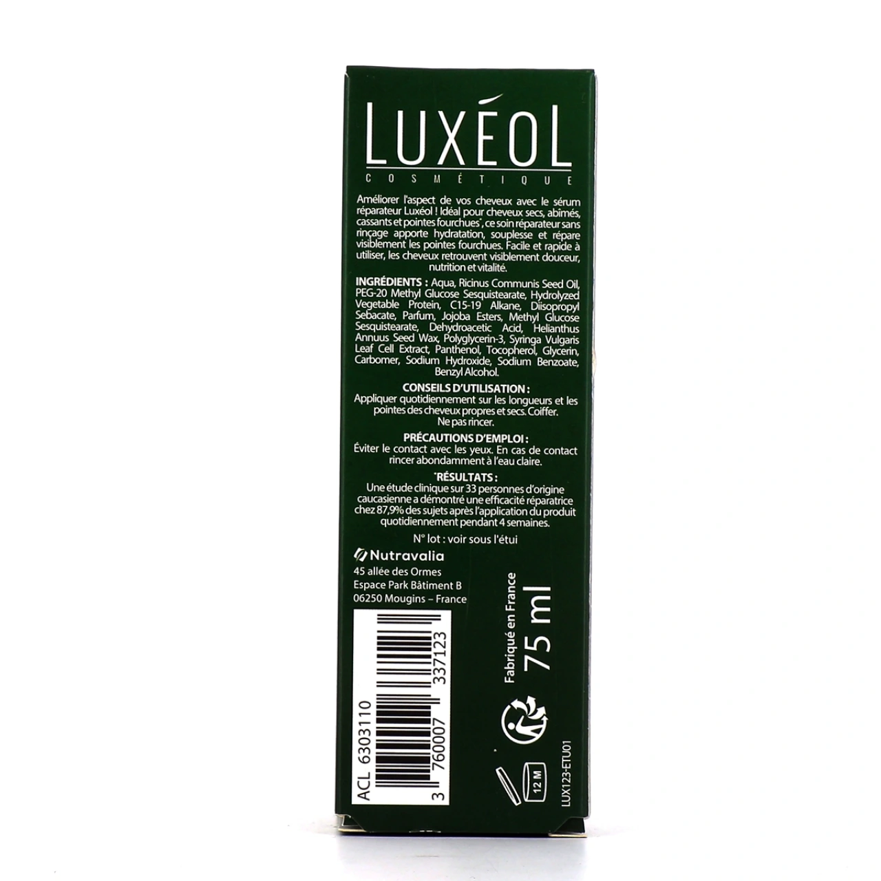Luxéol Sérum Réparateur Cheveux - Vue 2