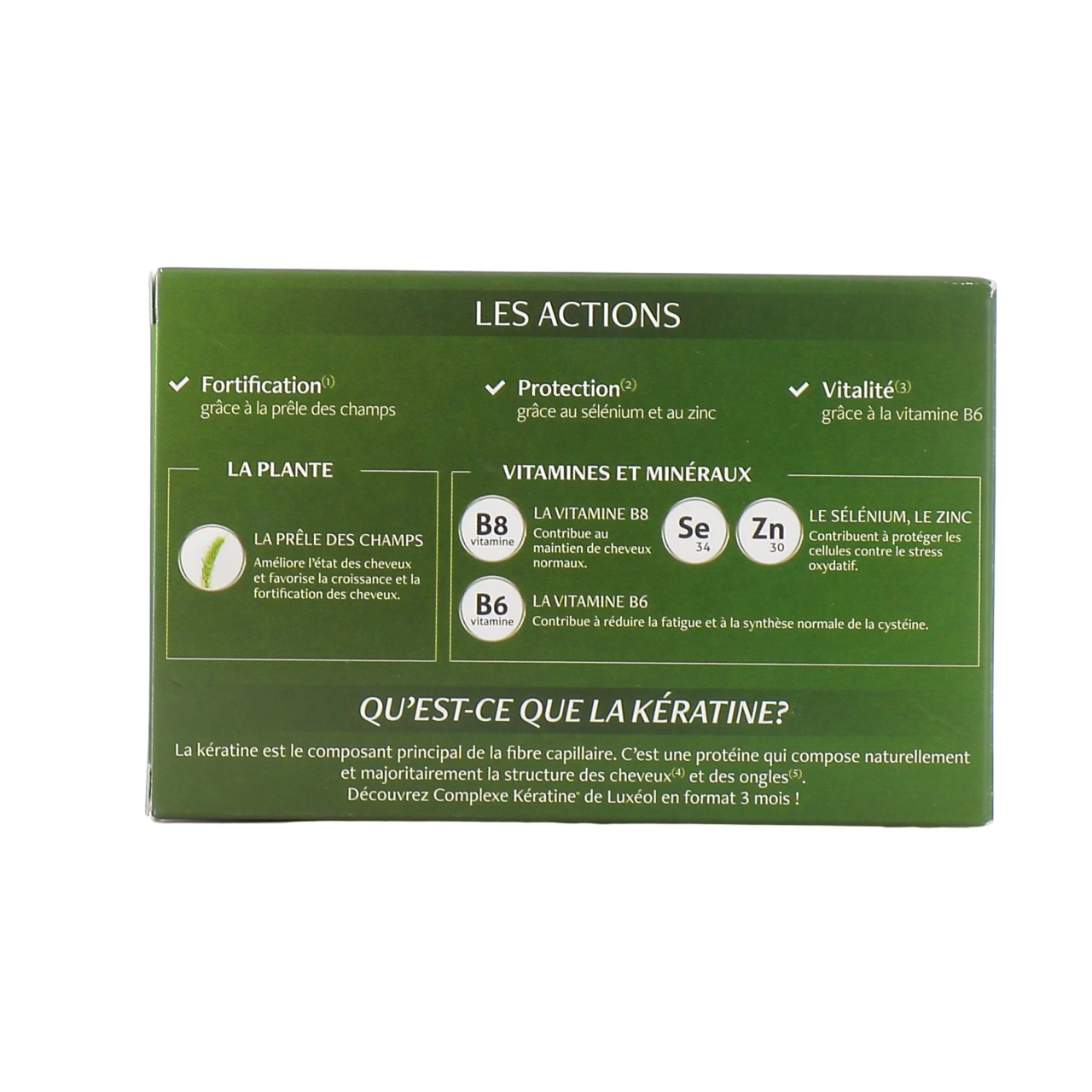 Luxéol Complexe Kératine Cheveux et Ongles - Vue 3