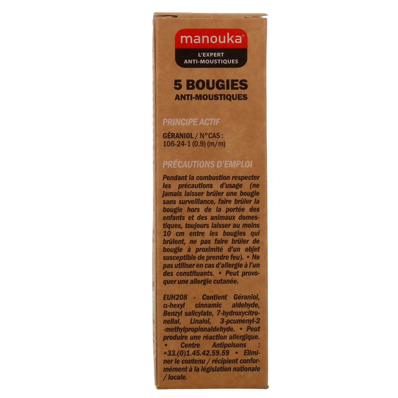 Manouka Bougie Anti-Moustiques - Vue 3