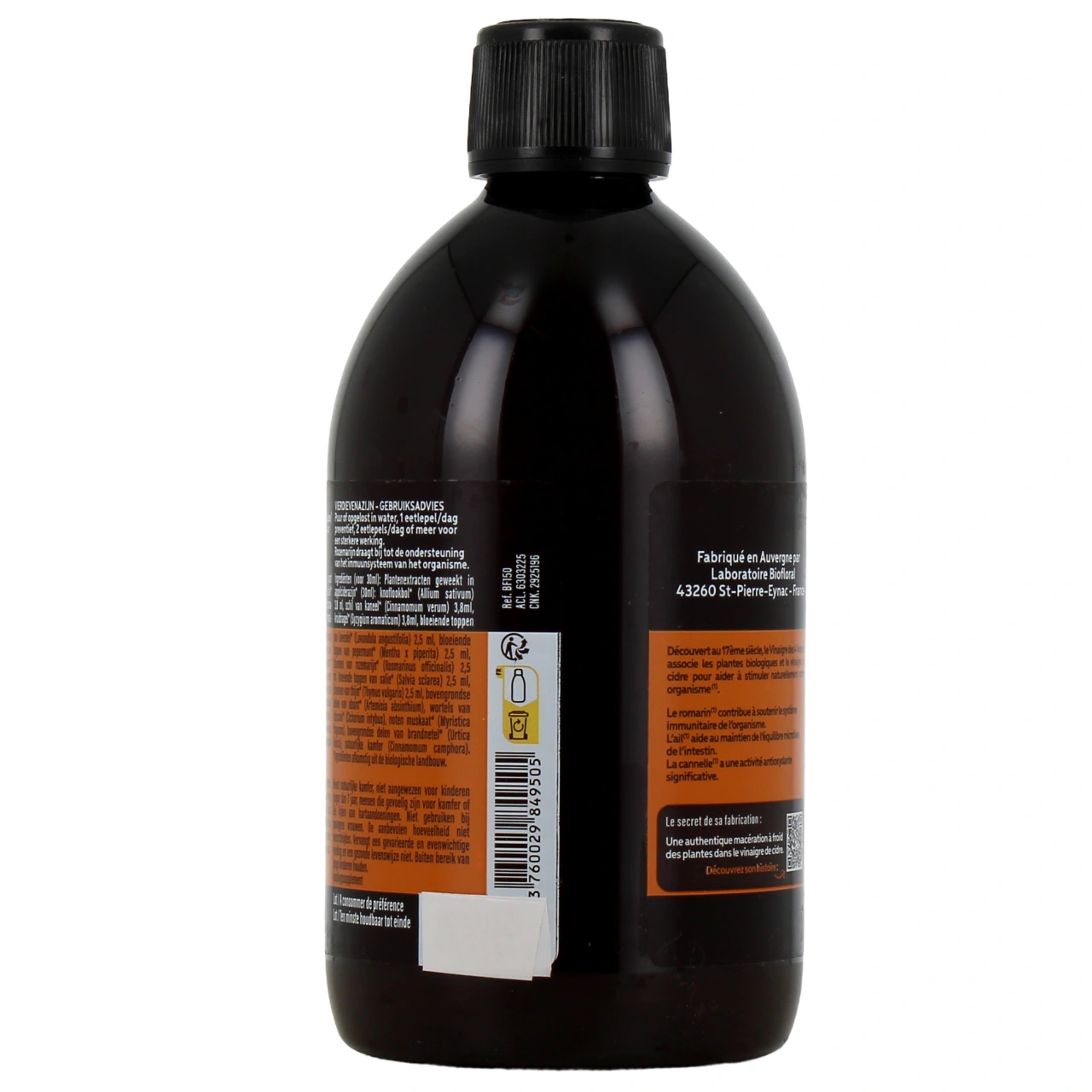 Biofloral Élixir Vinaigre des 4 Voleurs Bio - Vue 3