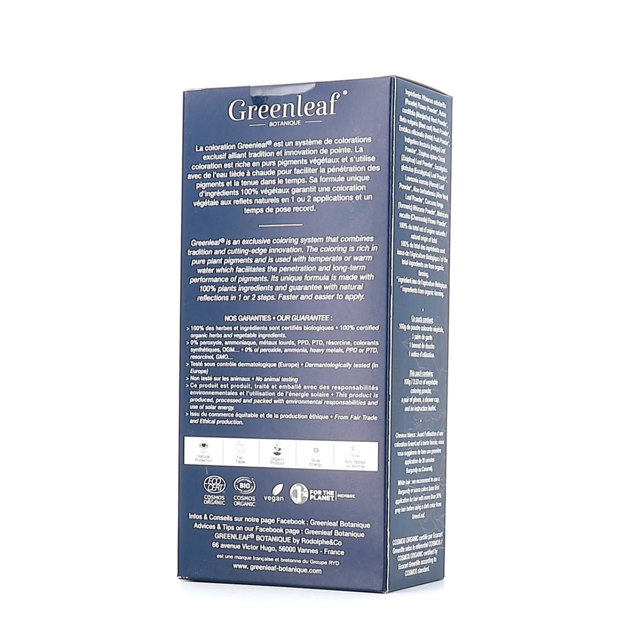All4Green Coloration 100% Bio Greenleaf - Vue 4