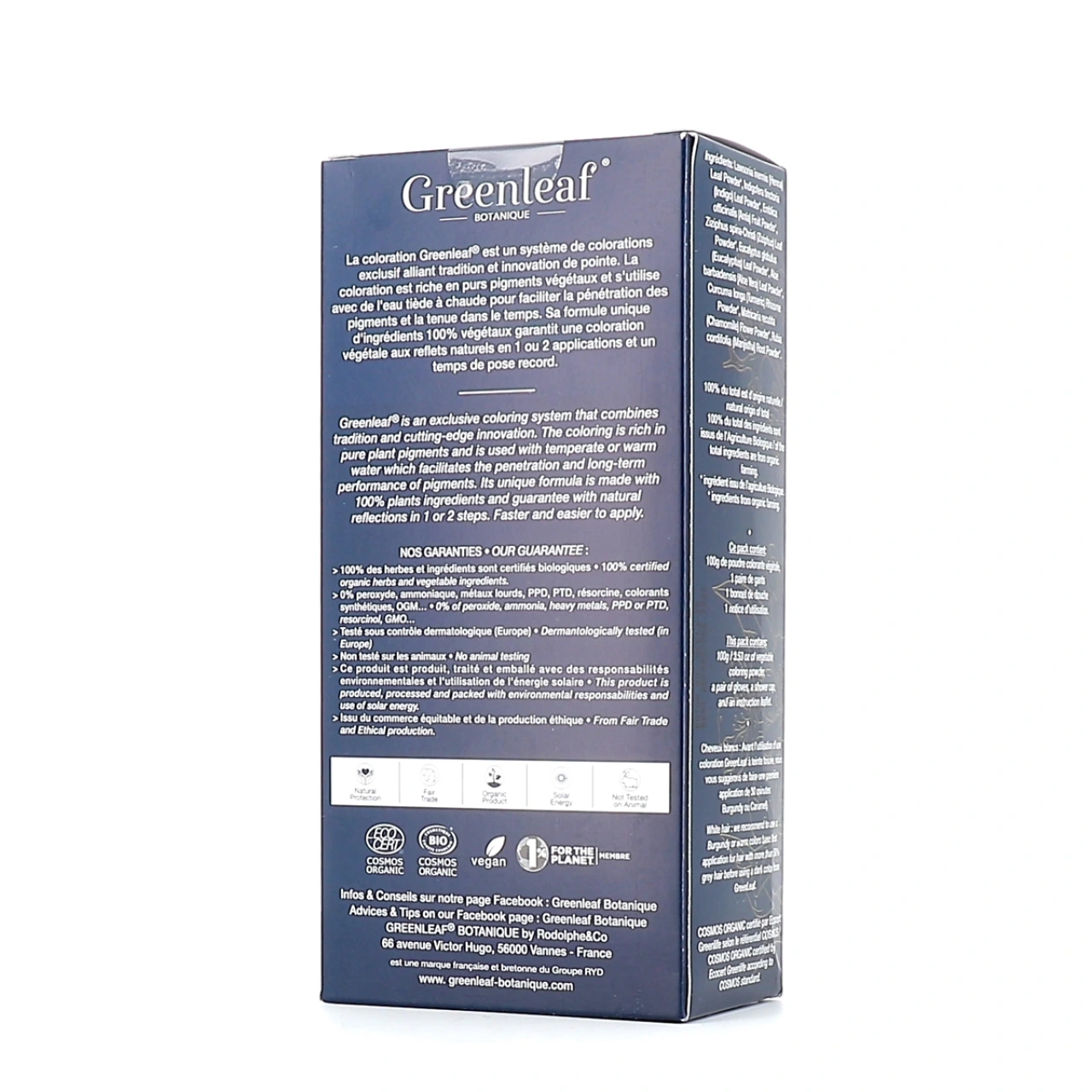 All4Green Coloration 100% Bio Greenleaf - Vue 6