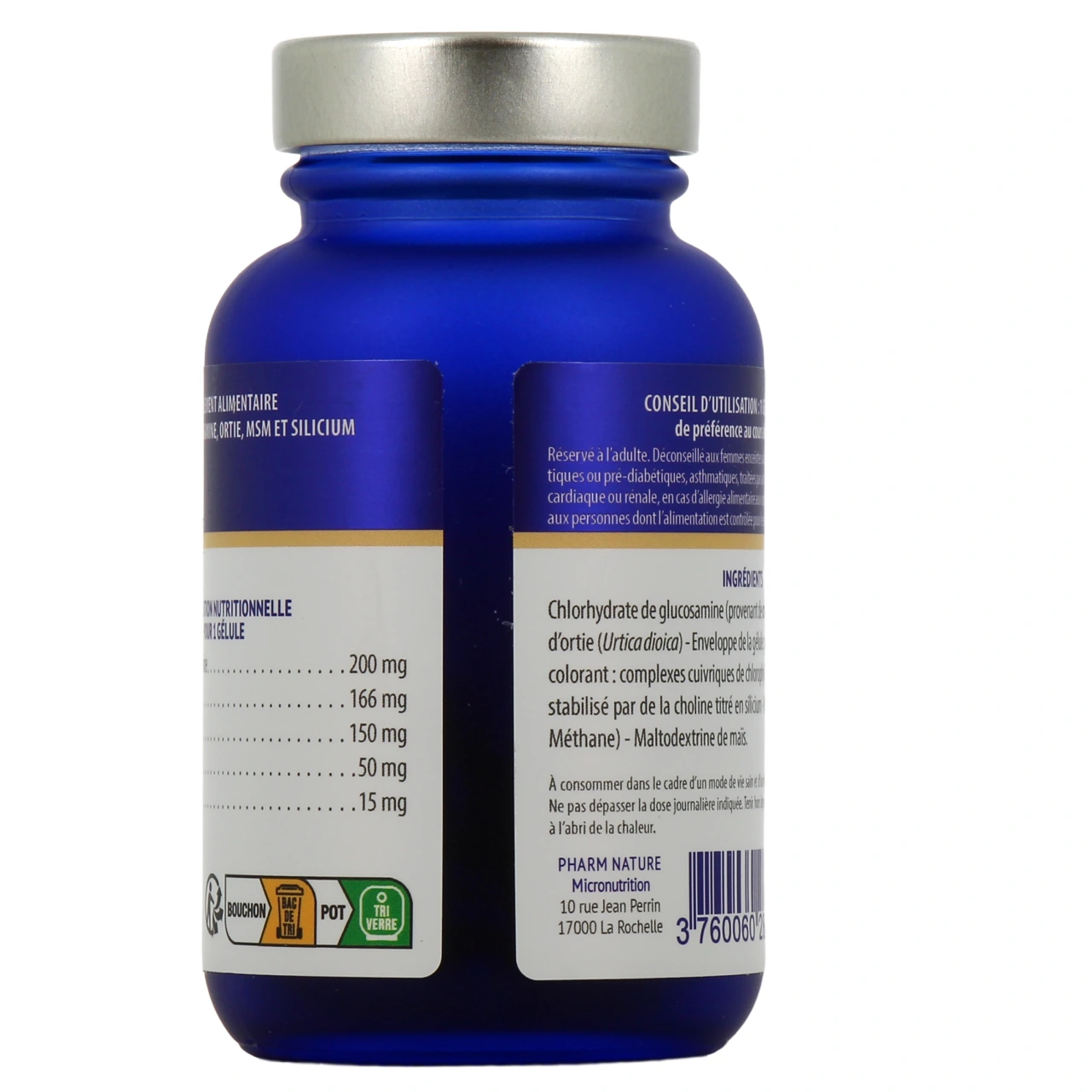 Kersiens Glucosamine Ortie Silice - Vue 3