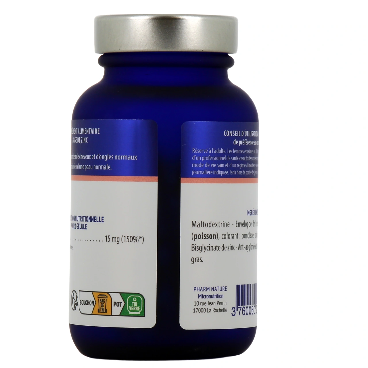 Kersiens Zinc Bisglycinate Chélaté - Vue 3