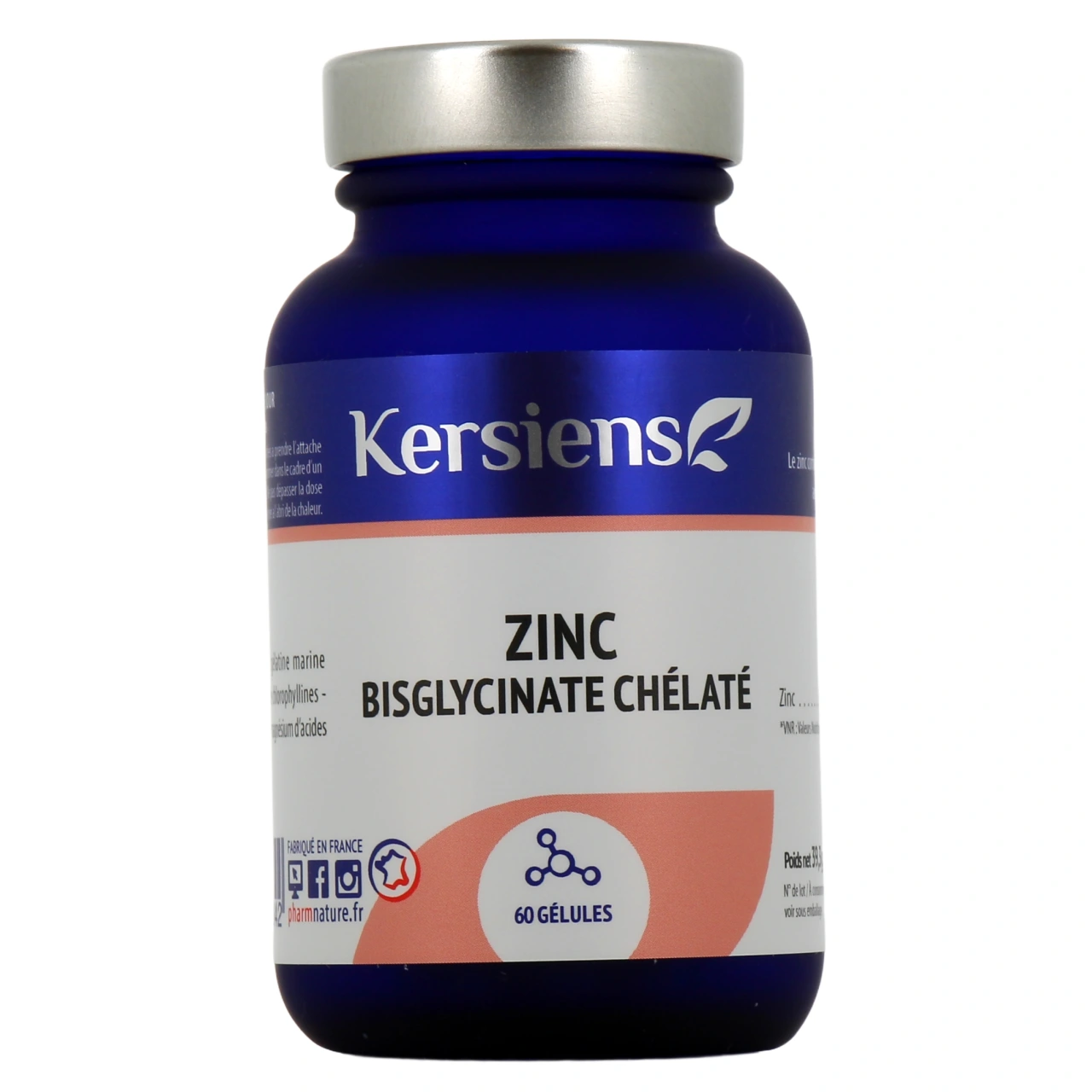Kersiens Zinc Bisglycinate Chélaté - Vue 2