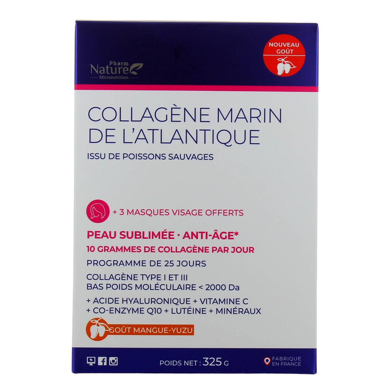 Pharm Nature Collagène Marin de l'Atlantique Anti-âge - Kersiens