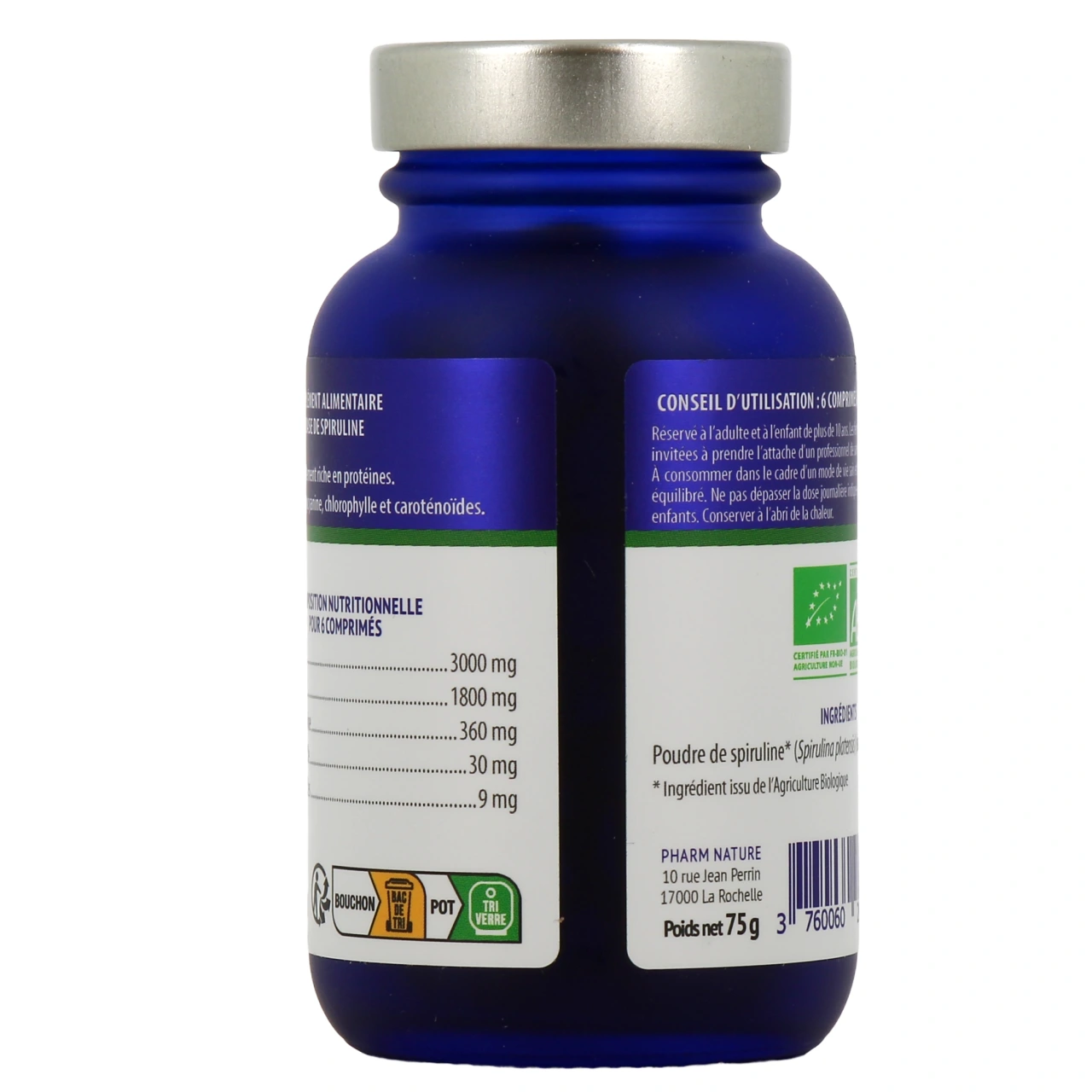 Pharm Nature Spiruline Bio - Vue 3