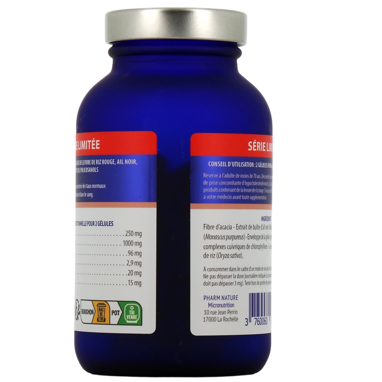 Kersiens Riz Rouge Q10 Policosanols Ail - Vue 3