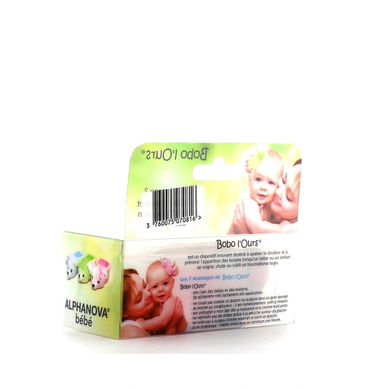 Alphanova Bobo l'Ours Icepack Anti-Bosses - Vue 4