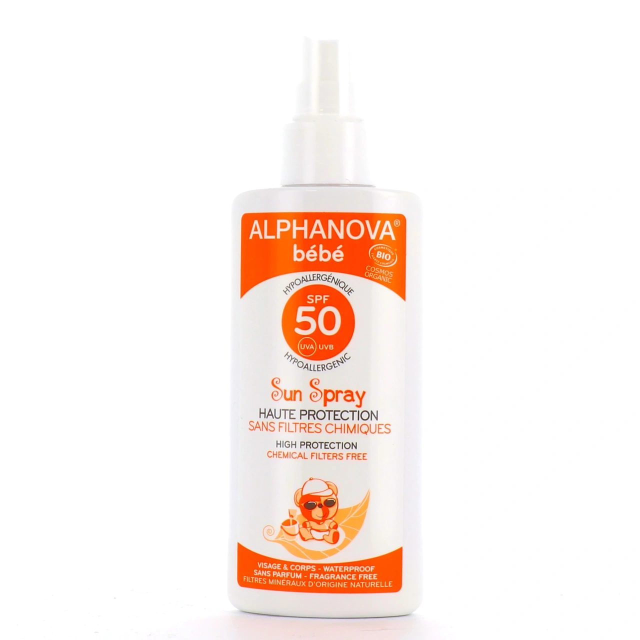 Alphanova Bébé Spray Solaire Bio SPF 50 - Vue 4