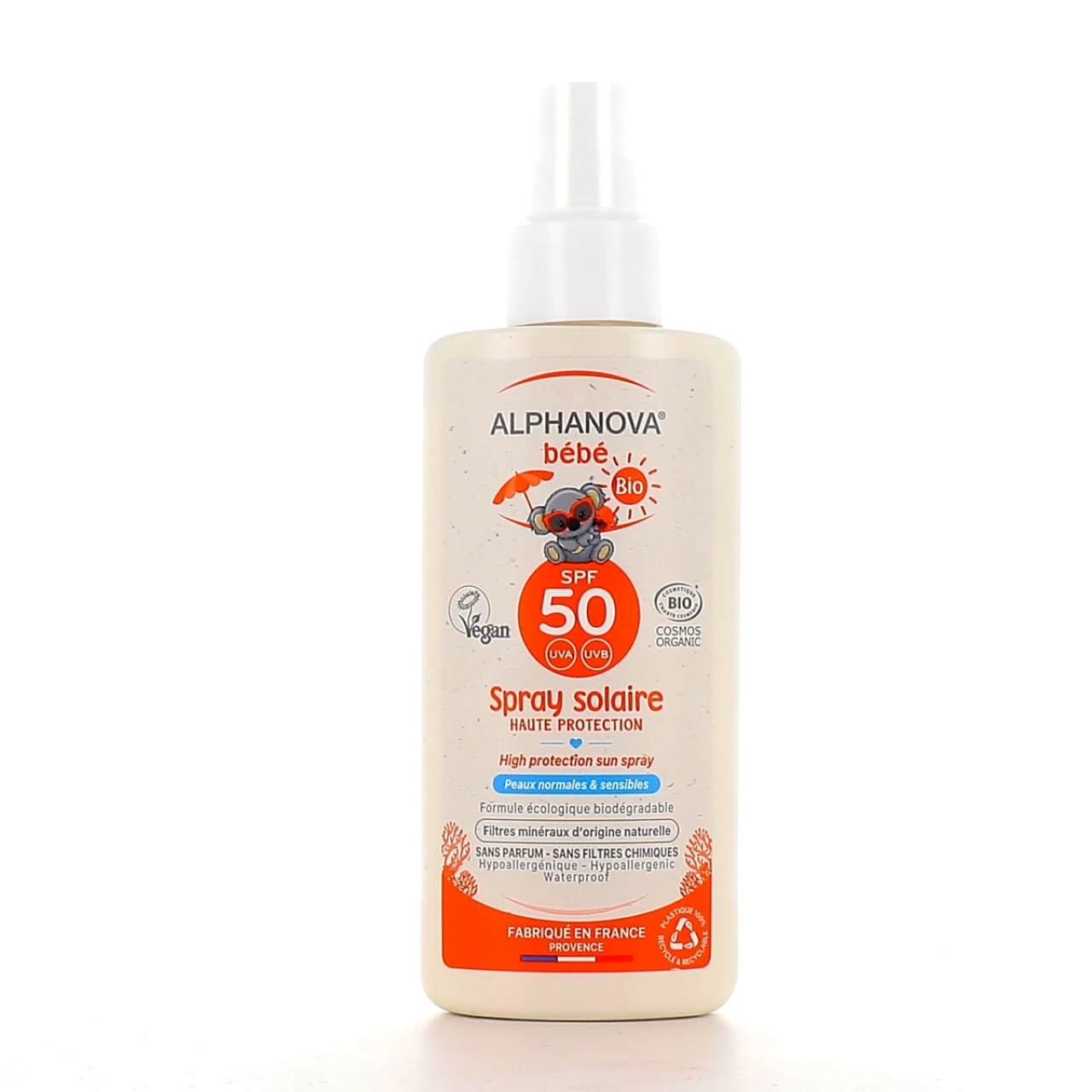 Alphanova Bébé Spray Solaire Bio SPF 50 - Alphanova Sun