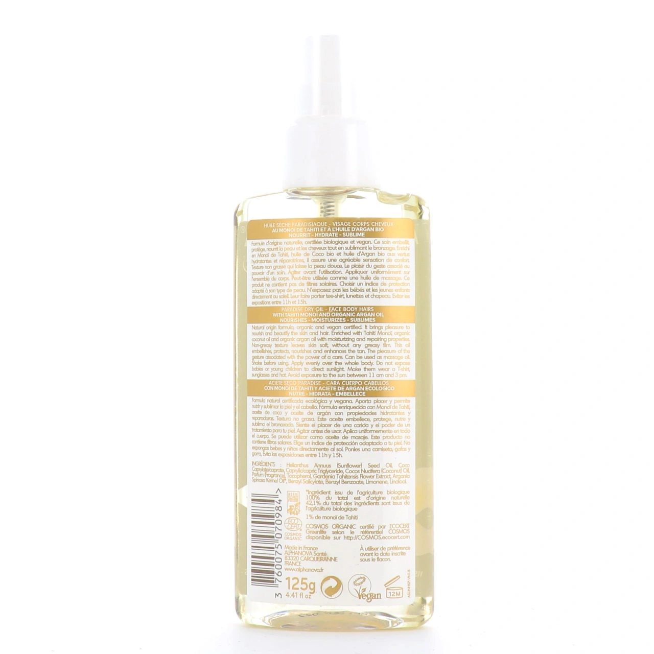 Alphanova Sun Huile Sèche Paradisiaque Bio - Vue 8