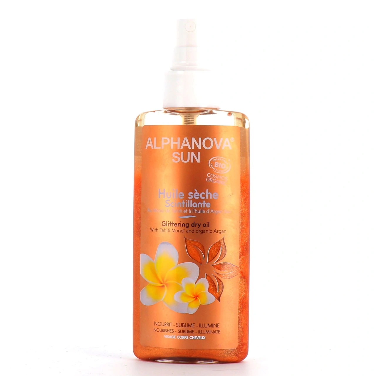Alphanova Sun Huile Sèche Scintillante Bio - Vue 3