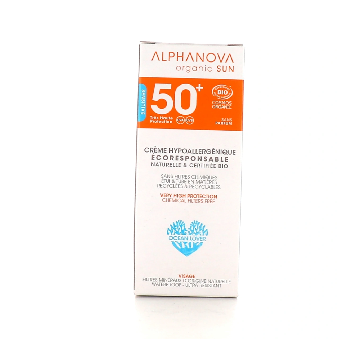 Alphanova Sun Crème Solaire Visage Bio SPF 50+ - Vue 4