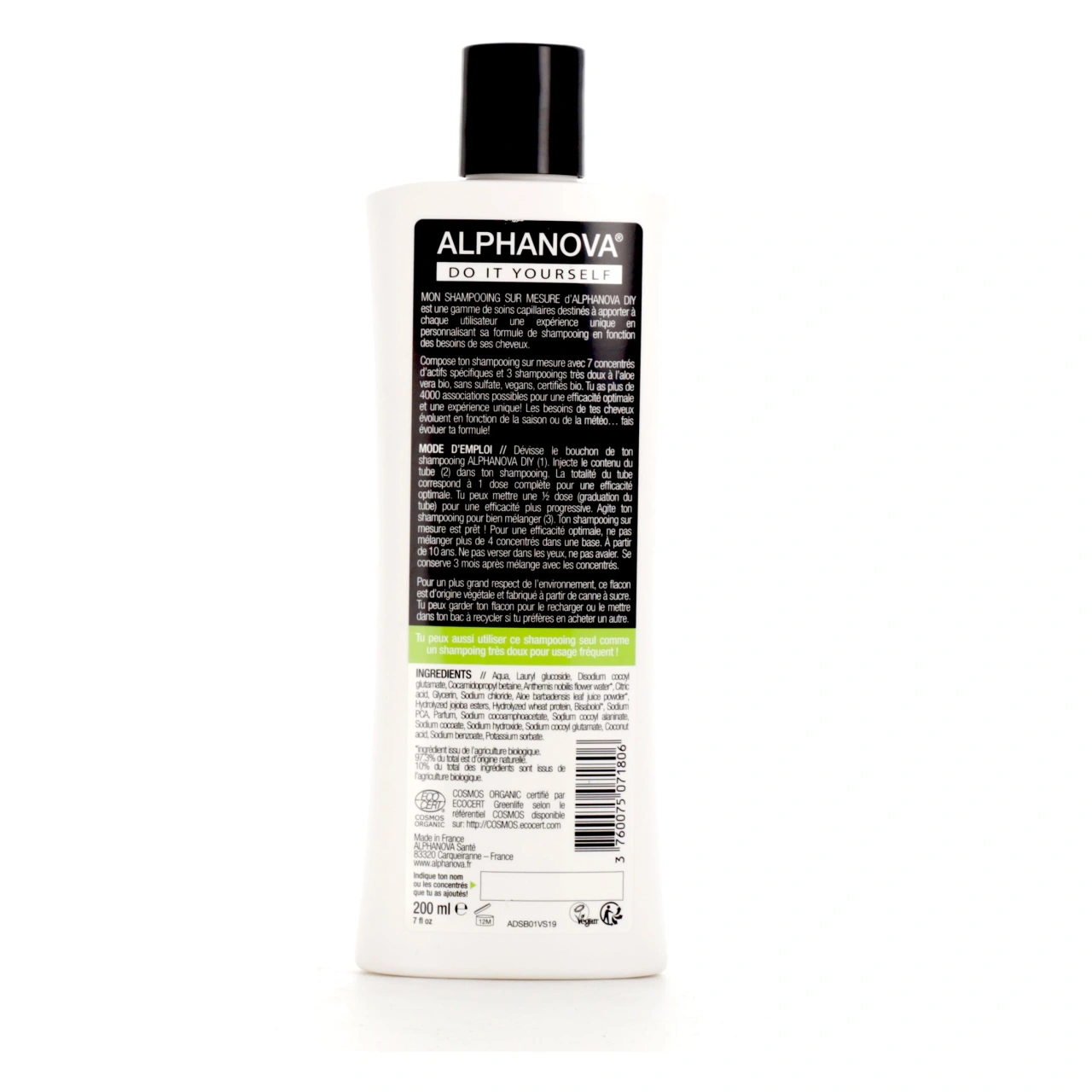 Alphanova Do It Yourself Base de Shampooing Sur Mesure - Vue 2