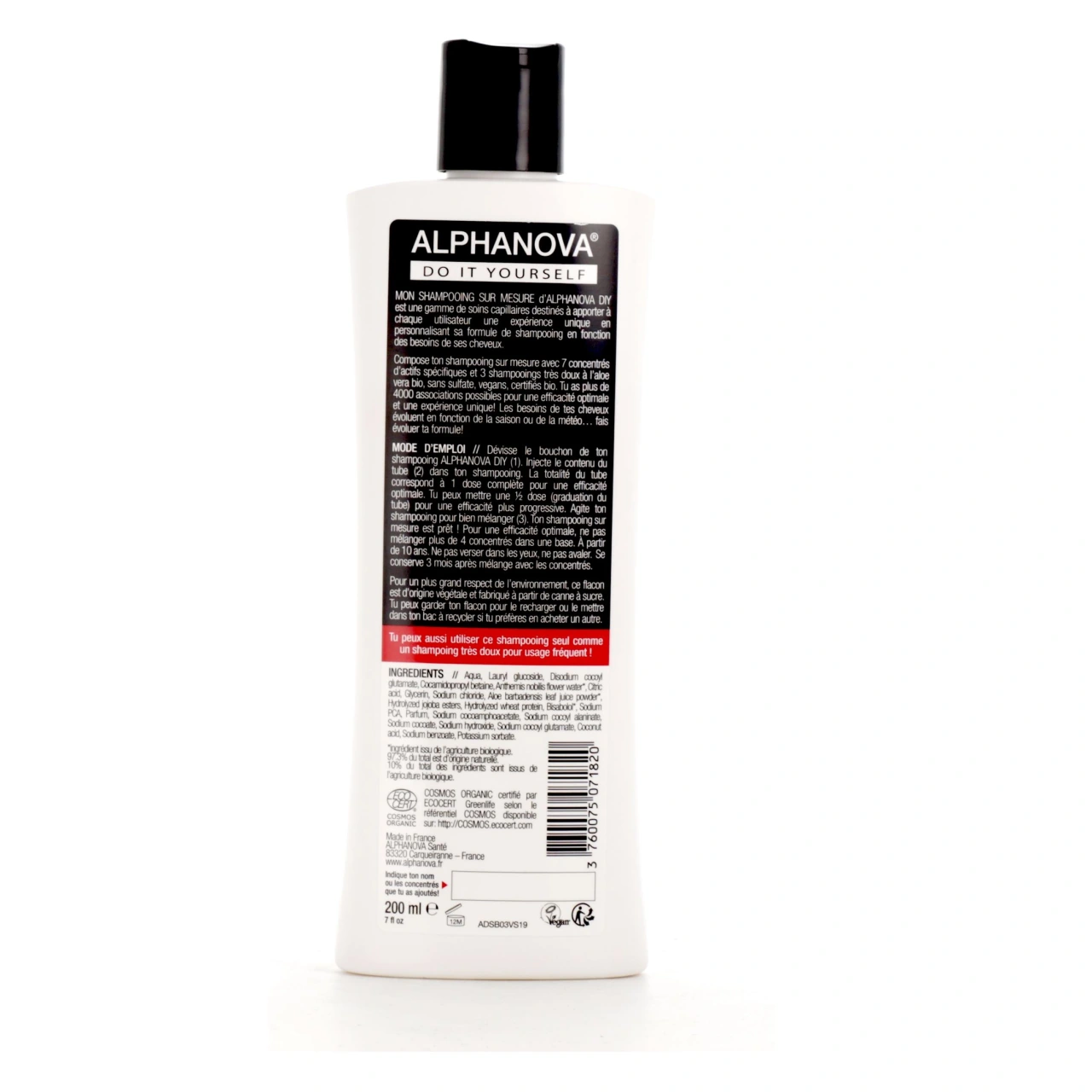 Alphanova Do It Yourself Base de Shampooing Sur Mesure - Vue 4