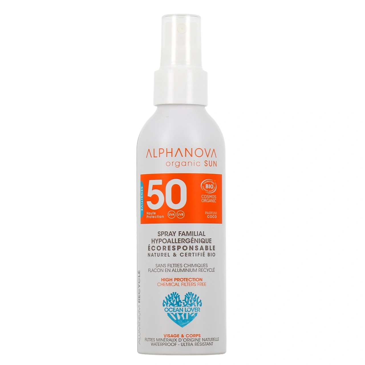 Alphanova Sun Spray Solaire Bio SPF 50 - Vue 6
