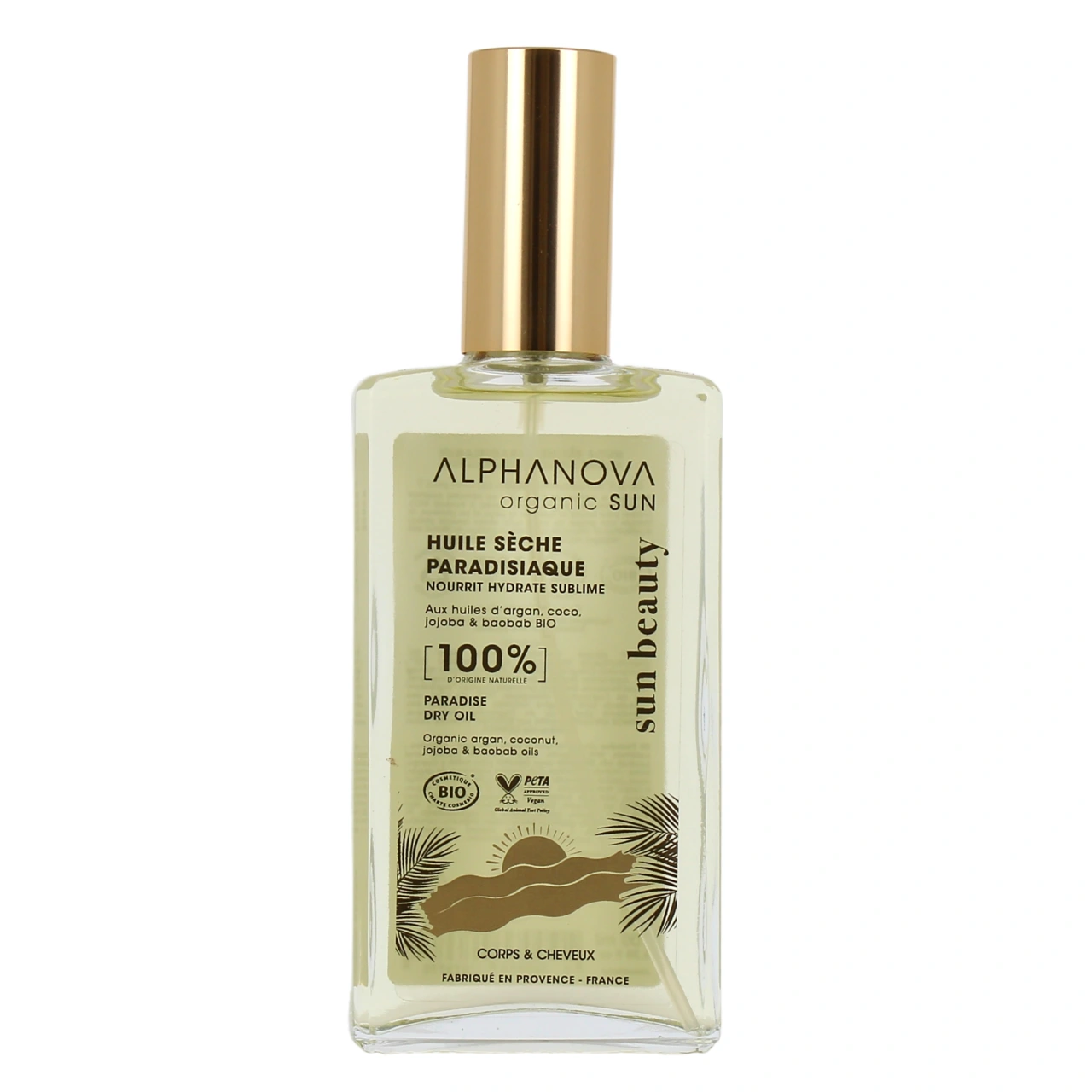 Alphanova Sun Huile Sèche Paradisiaque Bio - Vue 2