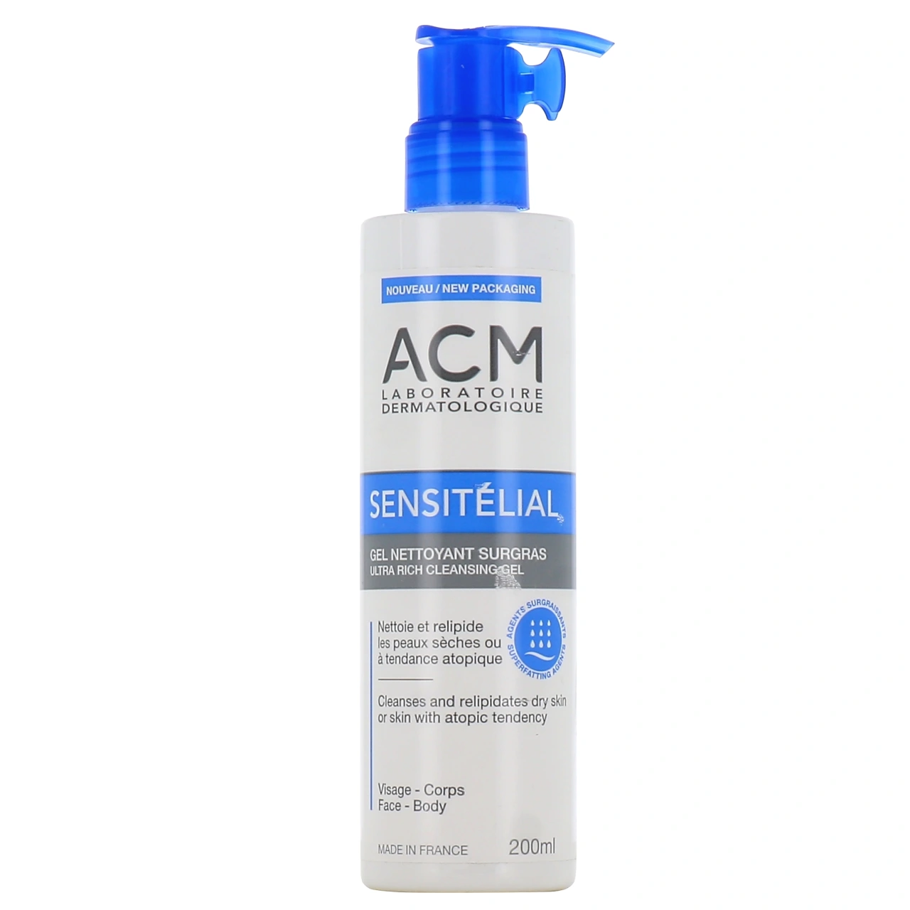 ACM Sensitélial Gel Nettoyant Surgras - Vue 2